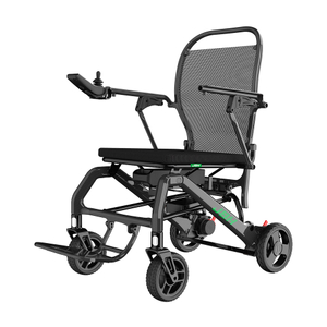 JBH Fauteuil roulant léger et réglable en fibre de carbone DC07L