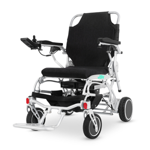 JBH Fauteuil roulant électrique élégant en alliage d'aluminium D20