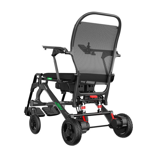 JBH Fauteuil roulant pliant en fibre de carbone DC09S