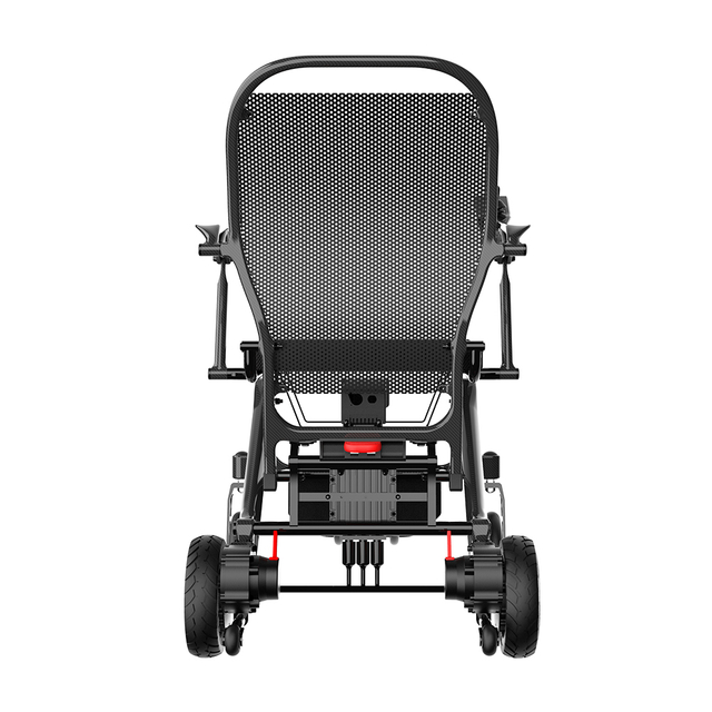 JBH Fauteuil roulant en fibre de carbone alimenté par batterie DC09L