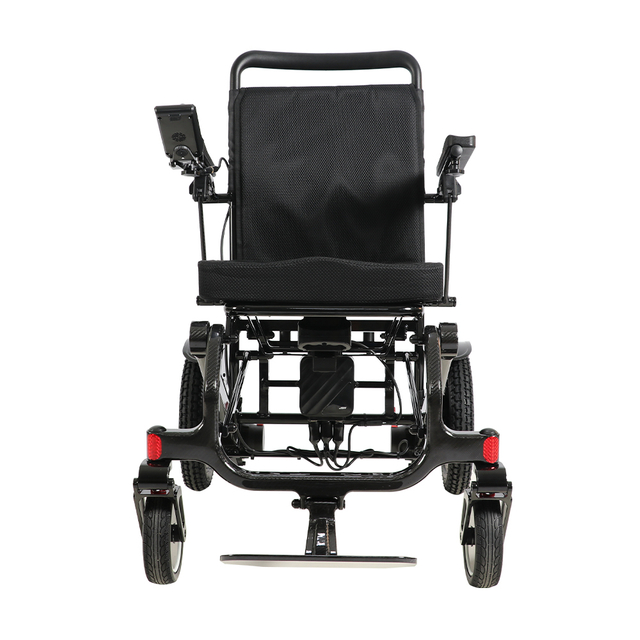 JBH Fauteuil roulant léger et pliable en fibre de carbone DC08