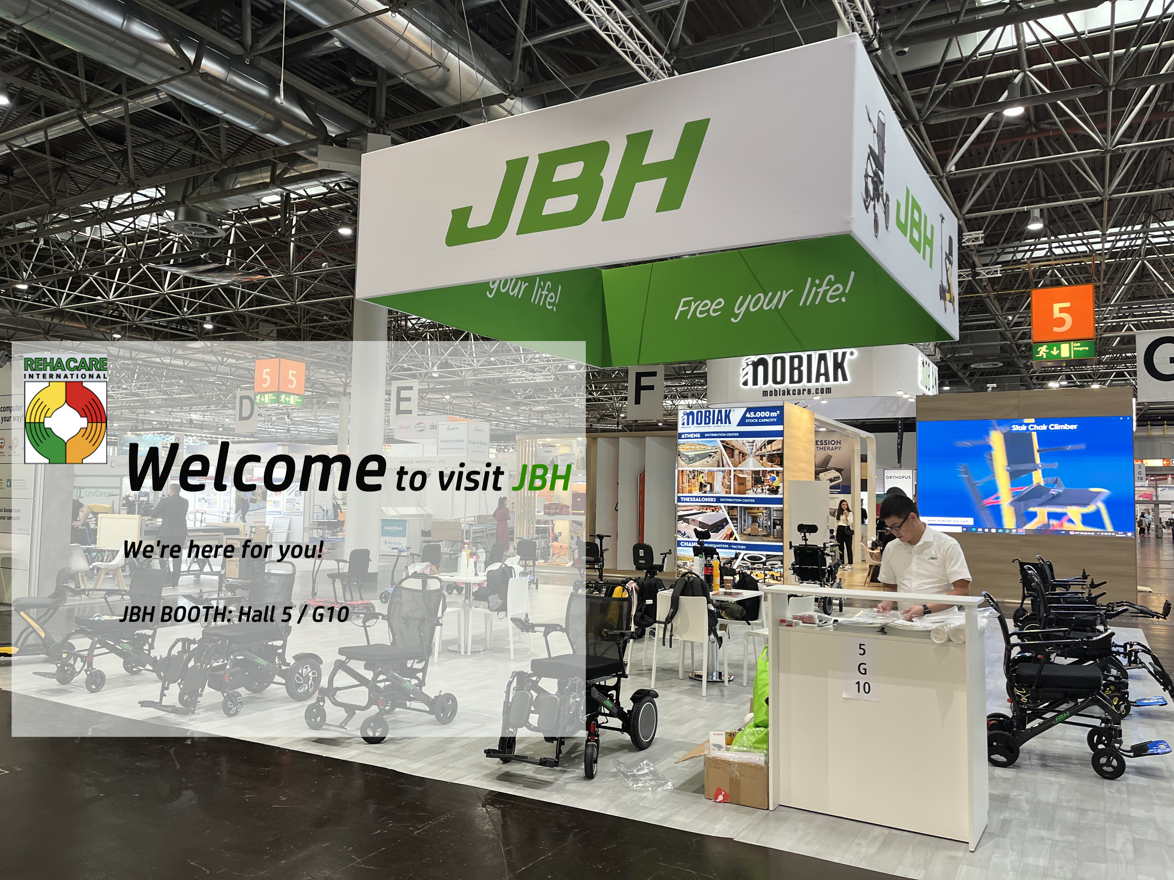 JBH vous attend chez REHACARE !