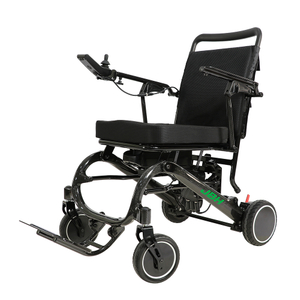 JBH Fauteuil roulant électrique pliable en fibre de carbone DC10A