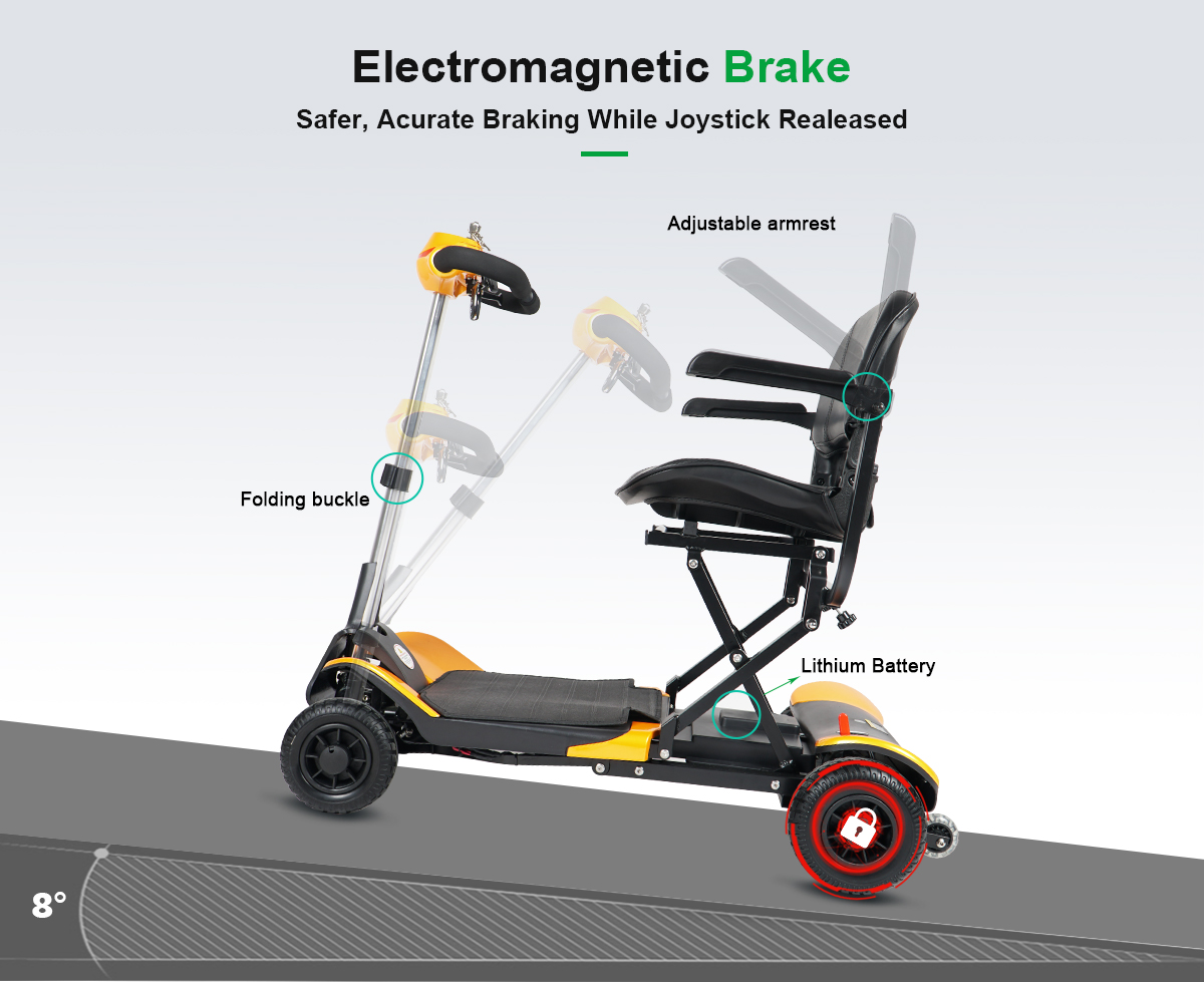 Scooter de mobilit&eacute; automatique