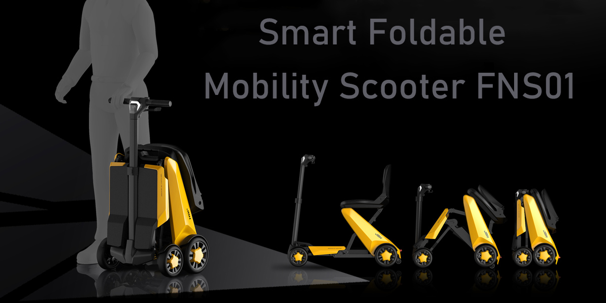 JBH Scooter de mobilit&eacute; pliable intelligent
