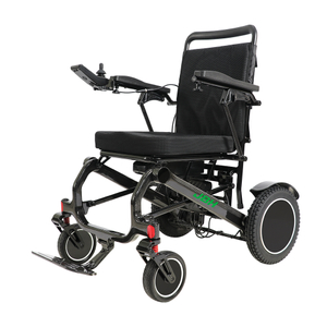 JBH Fauteuil roulant léger et pliable en fibre de carbone DC08