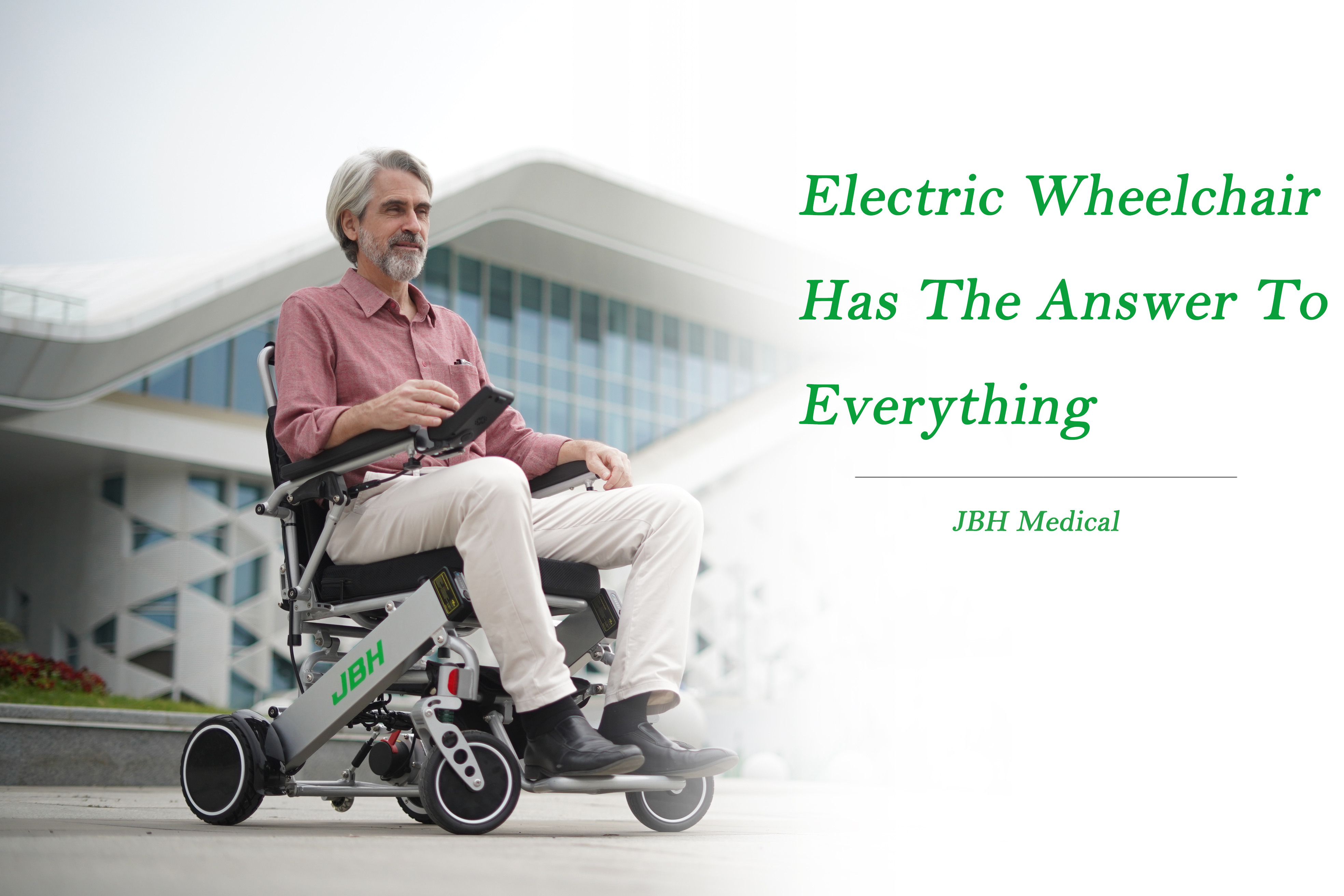 Le fauteuil roulant électrique a la réponse à tout