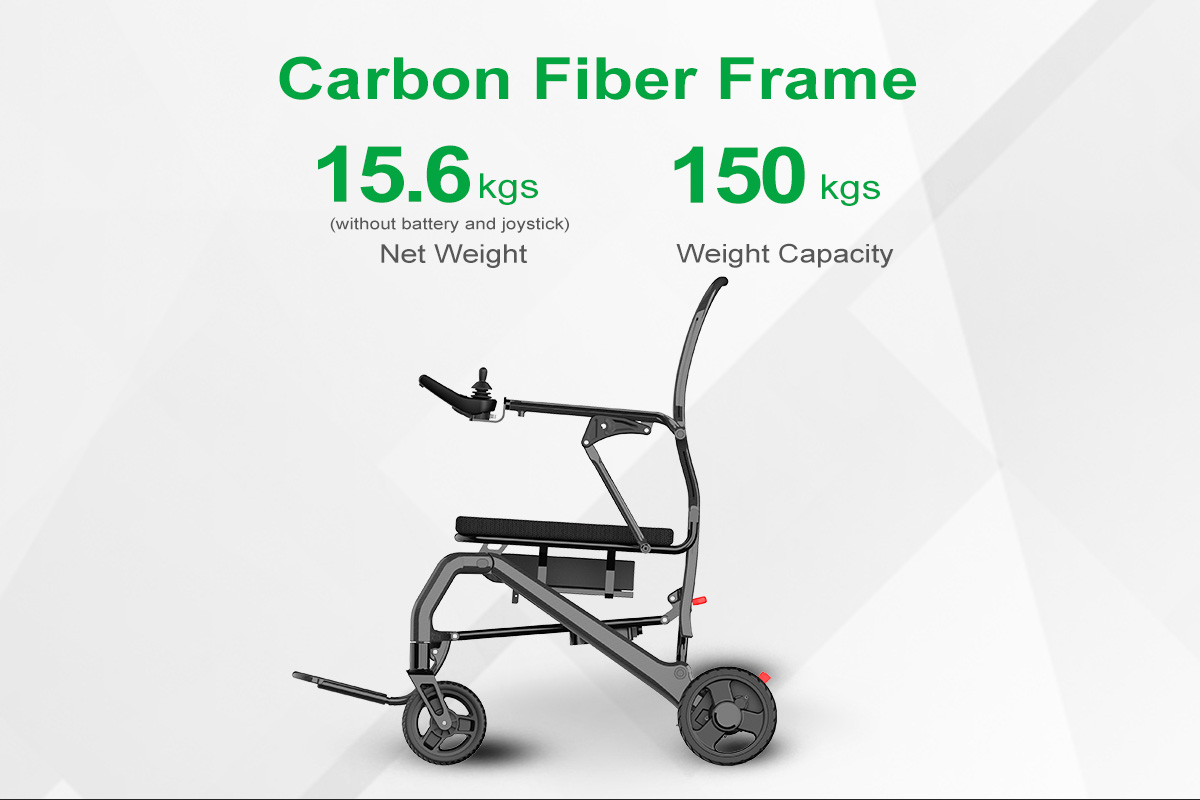 Fauteuil roulant l&eacute;ger DC07L