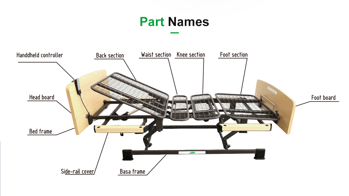 JBH lit d'h&ocirc;pital AB201