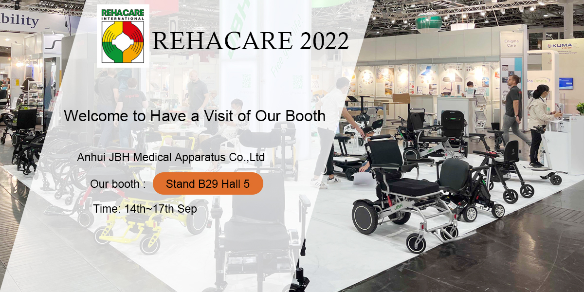 Rehacare 2022, bienvenue pour visiter notre stand