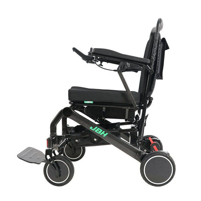 JBH Fauteuil roulant pliable électrique Carbon Lite DC08A