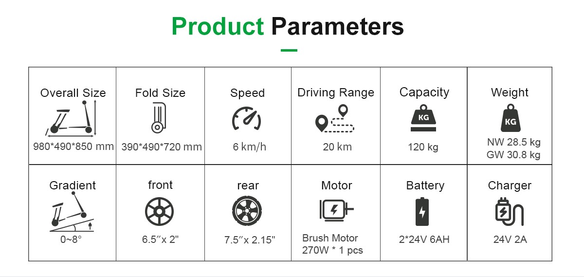 Mobilit&eacute; Scooter FDB07 