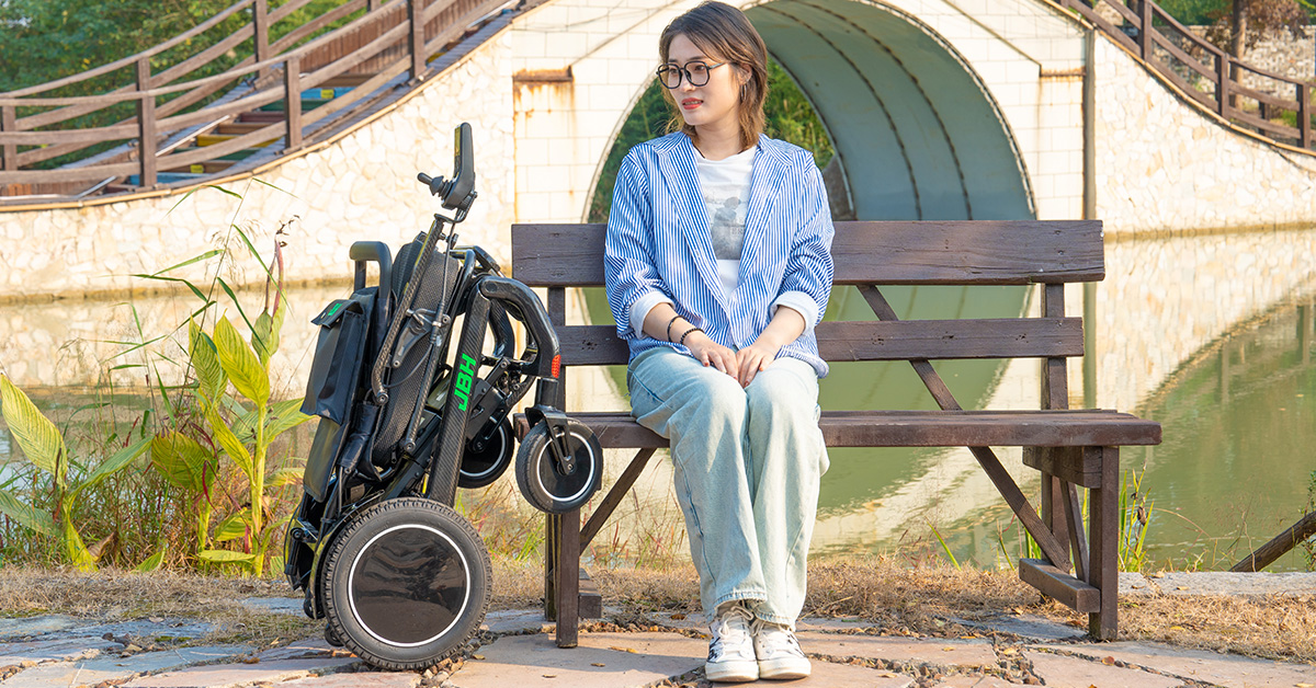 Fauteuil roulant en fibre de carbone DC07