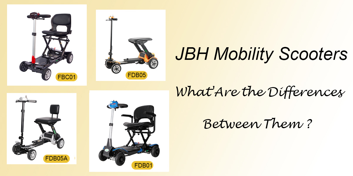 JBH Scooter de mobilité, quelles sont les différences entre elles?