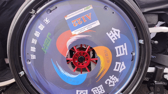 Course de fauteuils roulants