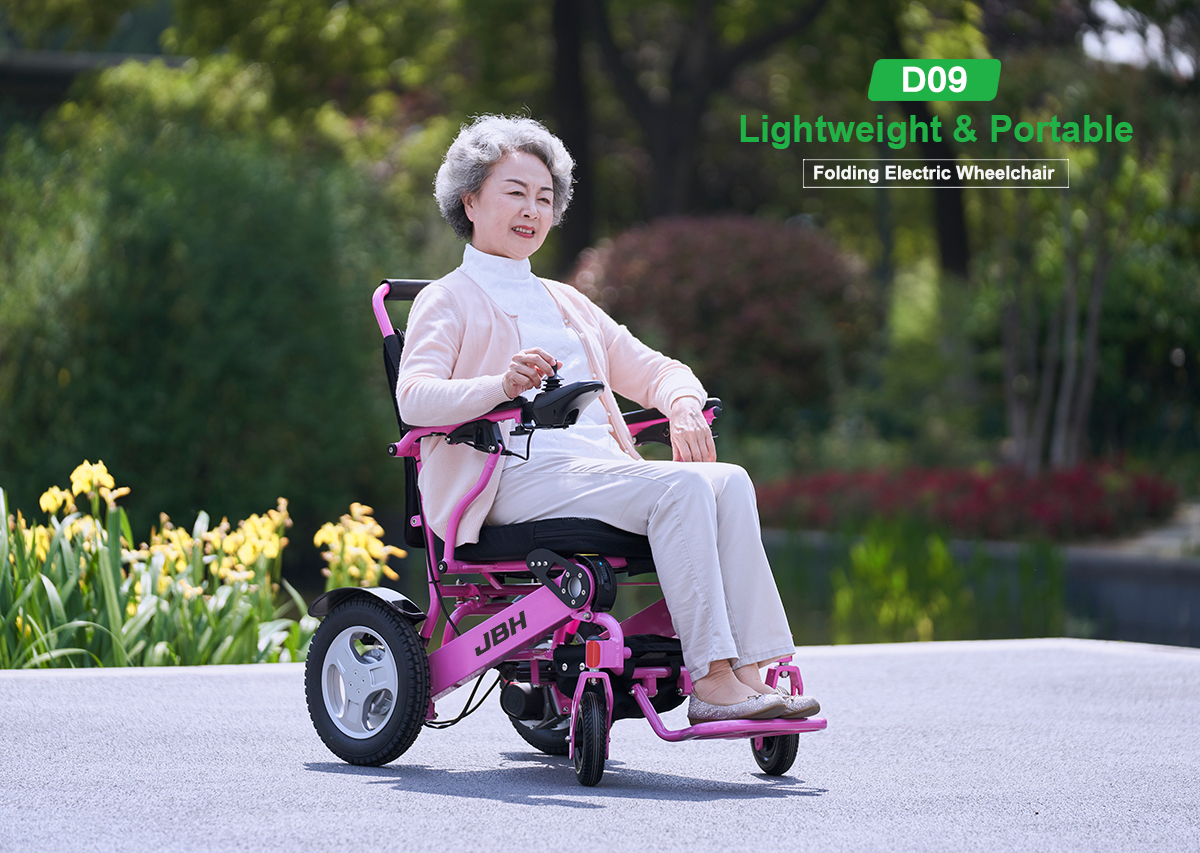 D09 V&egrave;le en fauteuil &eacute;lectrique
