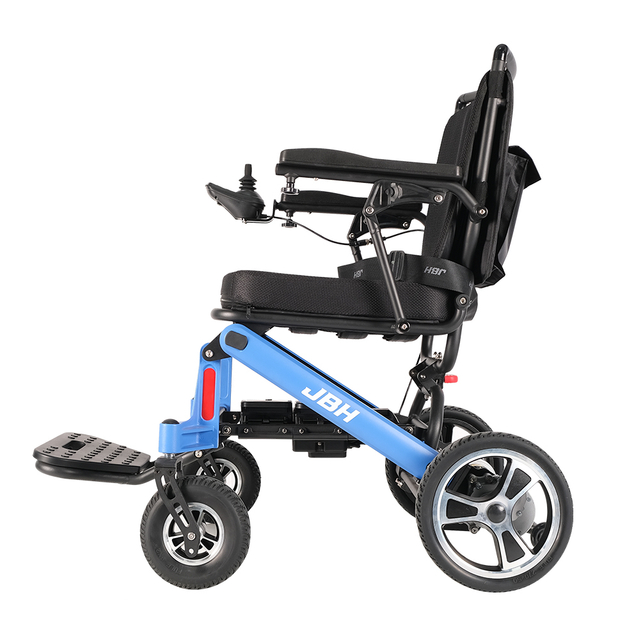 JBH Pliant en fauteuil roulant électrique électrique pliant D23A