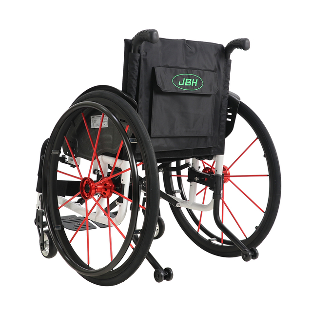 JBH Fauteuil roulant sport léger rose S002