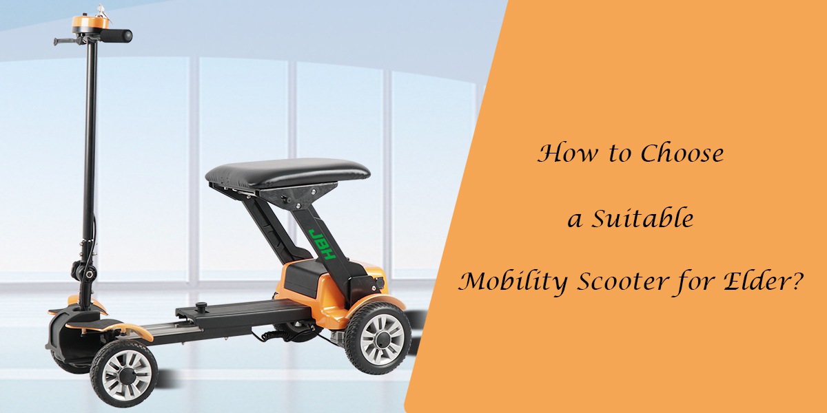 Comment choisir un scooter de mobilité approprié pour Elder?