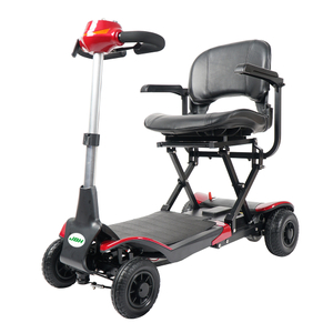 JBH Scooter de mobilité pliable rouge FDB01