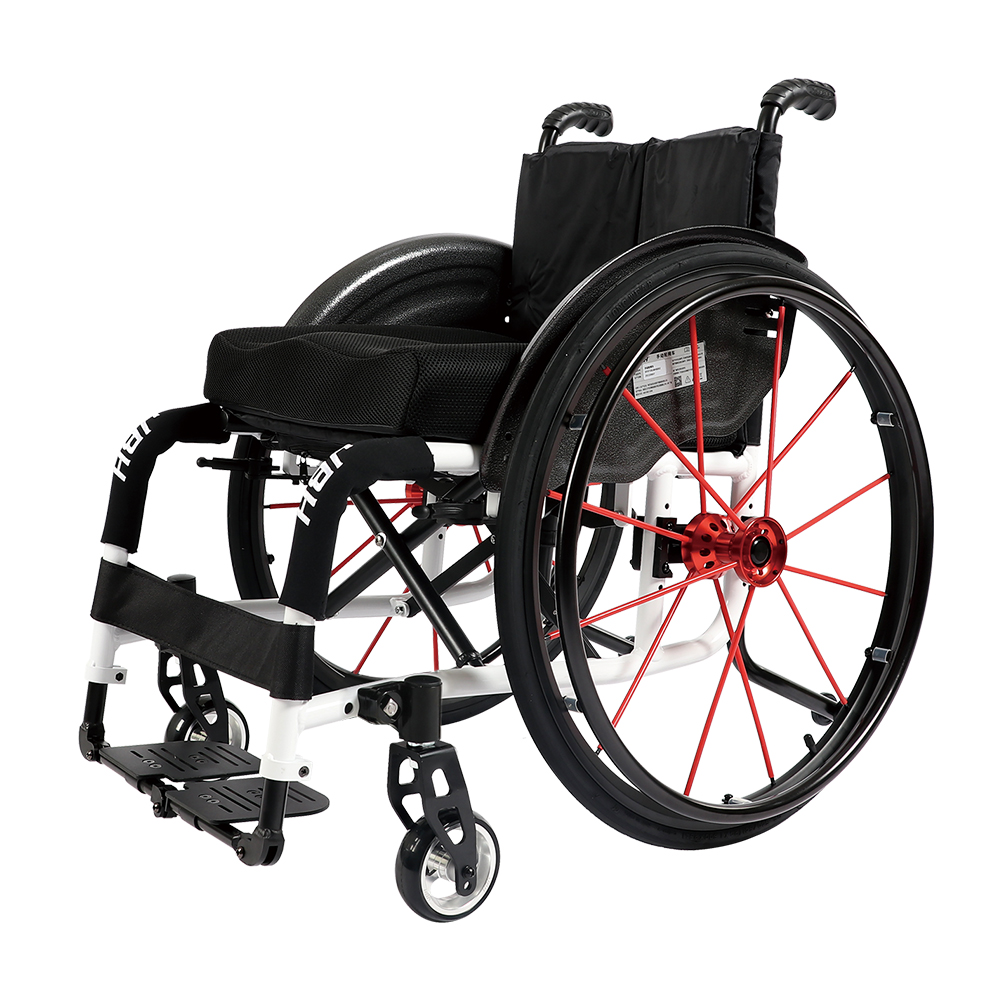 JBH Fauteuil roulant sport léger rose S002