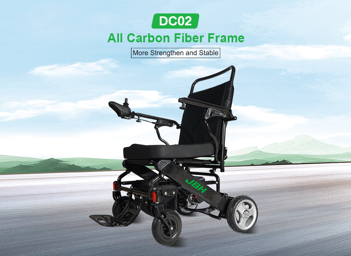 Fauteuil roulant en fibre de carbone