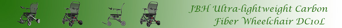Fauteuil roulant en fibre de carbone DC10L