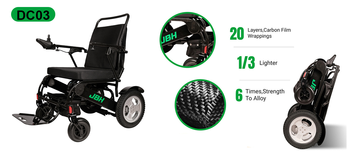 Chantier roulant en fibre de carbone DC03