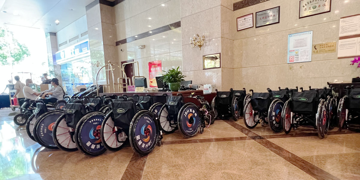 JBH fauteuil roulant manuel