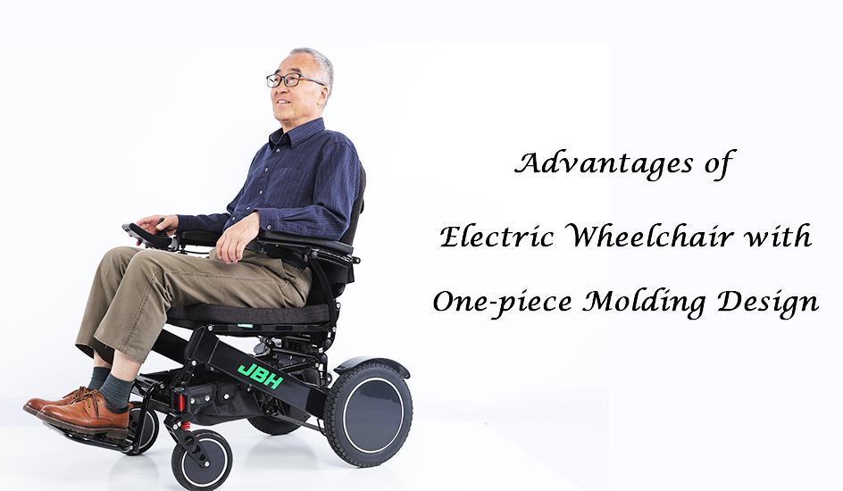 Avantages du fauteuil roulant électrique avec conception d'une seule pièce
