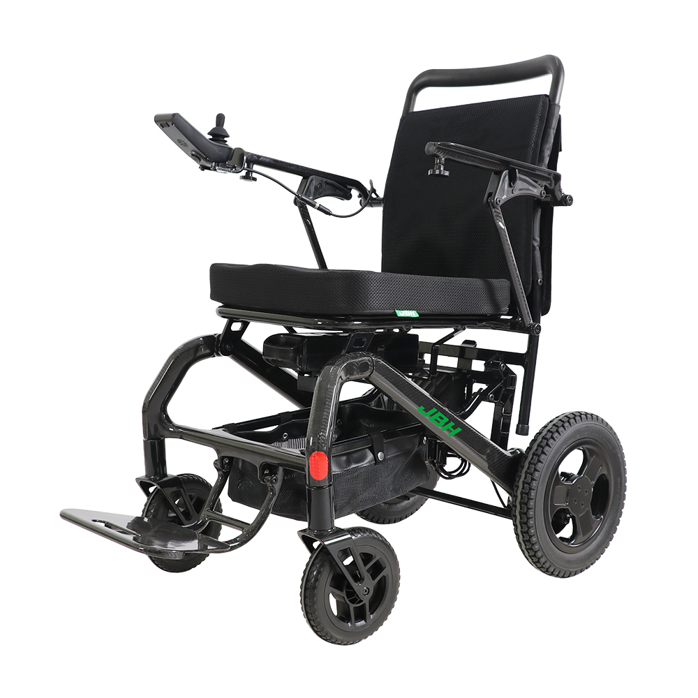 Fauteuils roulants électriques portables en fibre de carbone : vue OEM